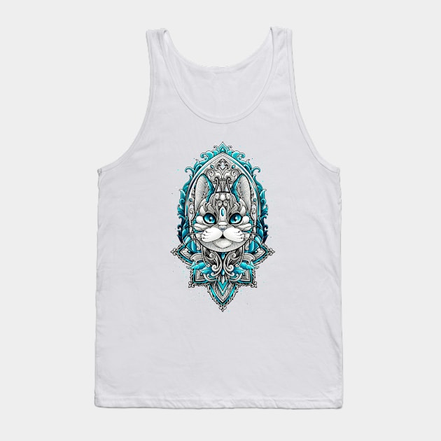 Great Cat Tank Top by angoes25